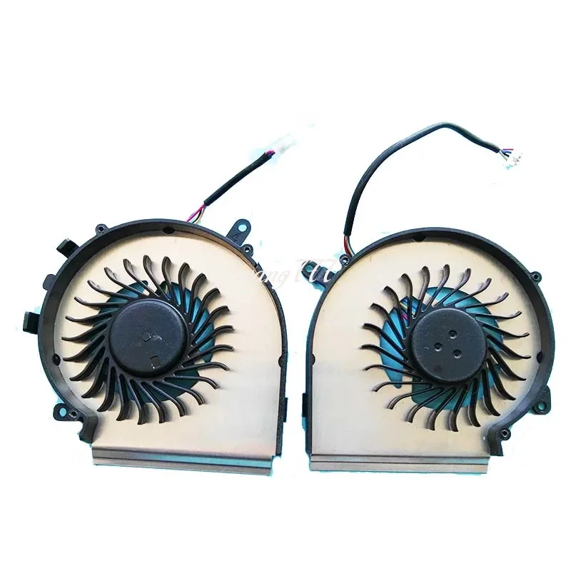 PAAD06015SL N402 N403 Computer Fans For MSI GE62VR GP62MVR GL62VR GP62VR GL62M CPU GPU Cooling Fan N366 N371 DC5V 0.55A 4pin New