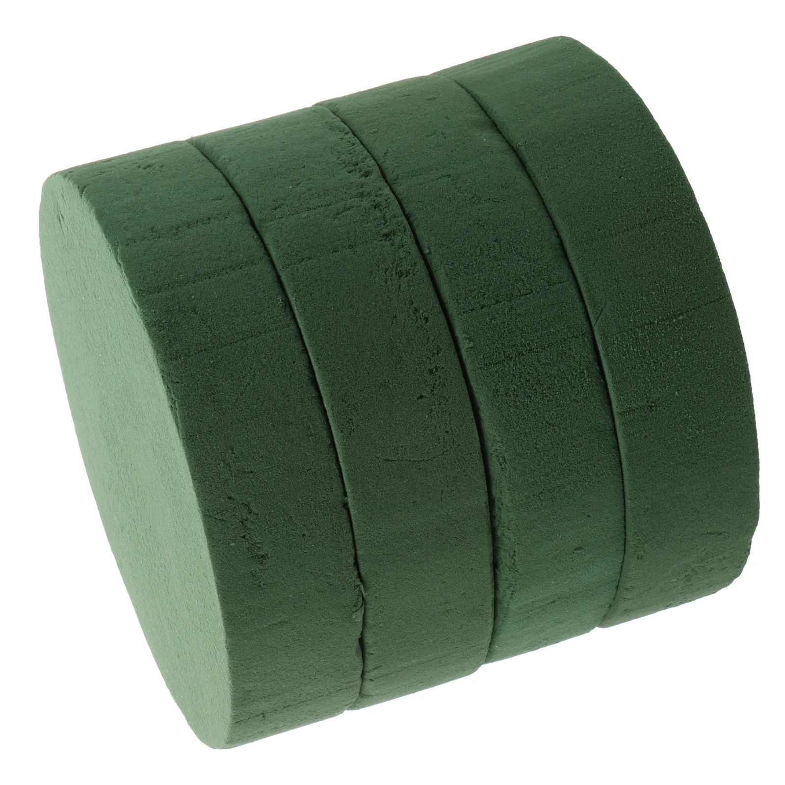 

4Pcs Round Flower Mud Bricks Floral Foams for Arranging Molds Craft Wedding Party Floral Arrangement Tools Accessories