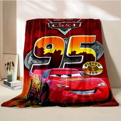 Disney Cars Mcqueen Blanket Soft Fluffy Throw King Size 4 Season Blanket Throw Kid Adult Sofa Bed Blanket Cover Travel Throw