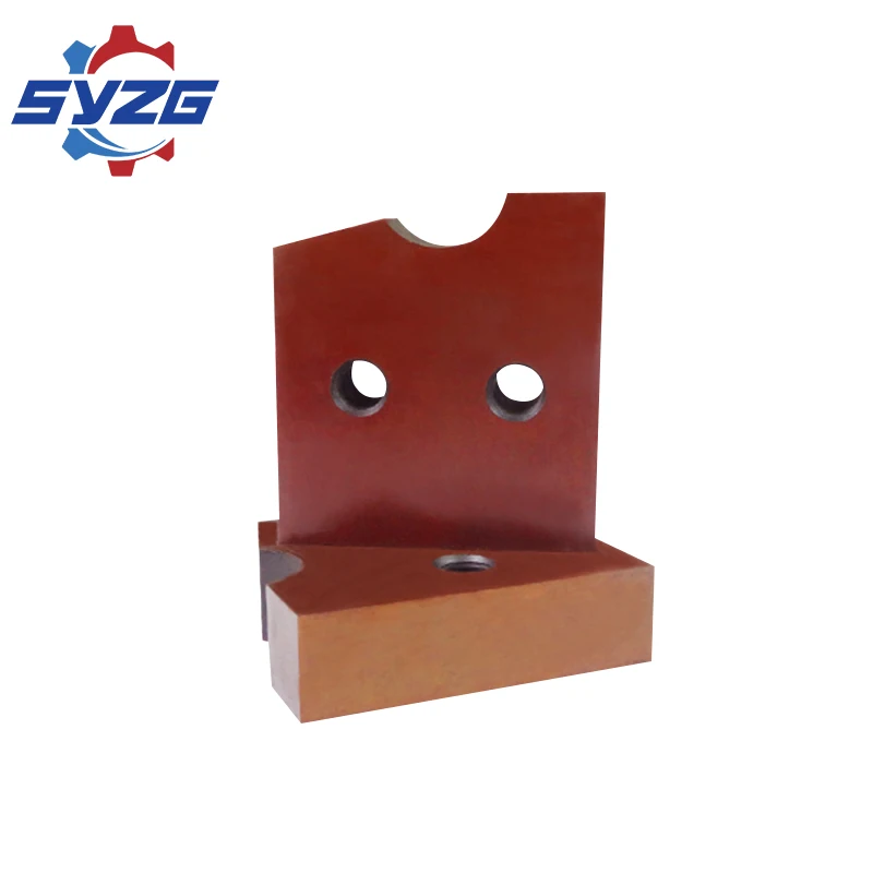 SYZGSteel Bar Cutting Machine Blade Single Double Four Hole Blade