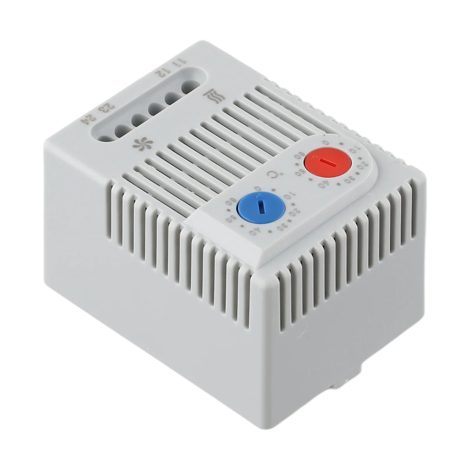 DIN Rail Compact Thermoregulator Thermostat Switch Temperature Controller For Communication Wind Generation Fire Equipment