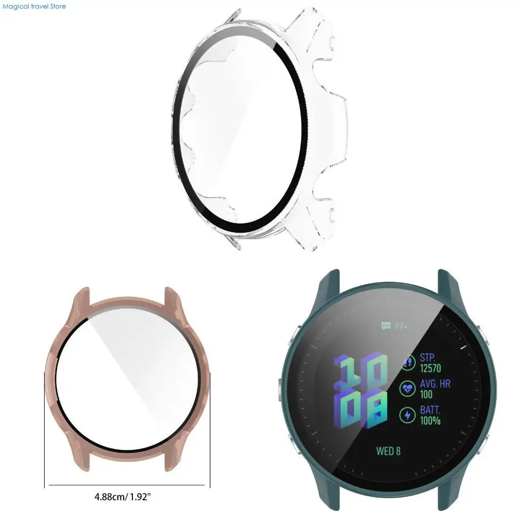 N2UB One-piece for Shell & Tempered Film for 955 Smartwatch Prote