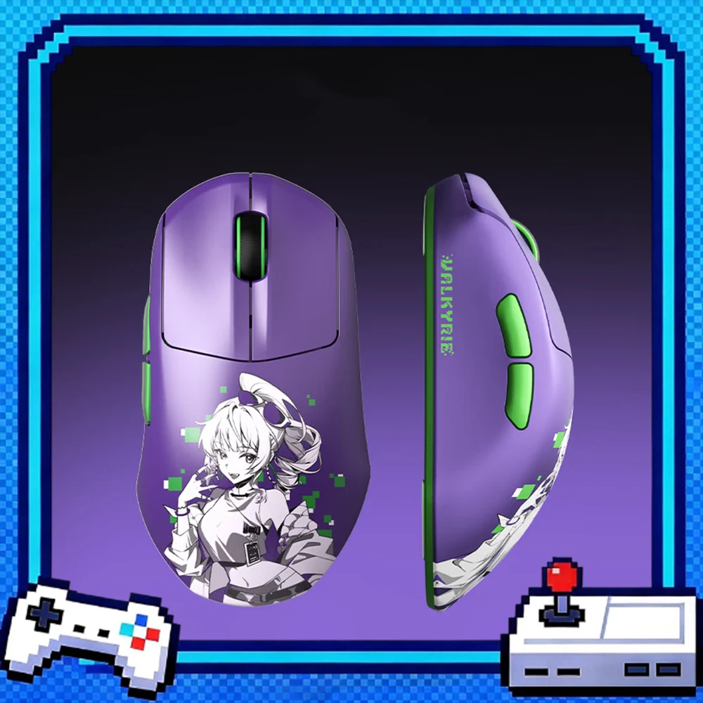 VALKYRIE VK M5 Pro Mouse Tri Mode Wireless Gaming Mouse Wired 2.4GHz Bluetooth Low Latency Lightweight Mouse PC Accessories