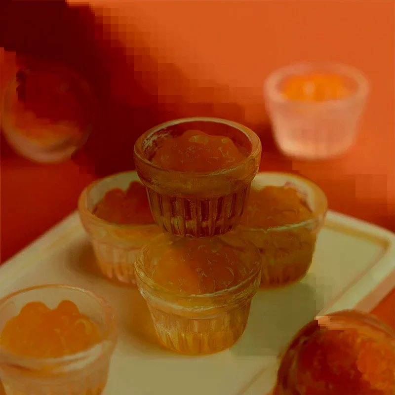 10개 인형집 미니어처 음식 놀이 장면 장식 미니 딸기잼 망고잼 인형 액세서리 장난감