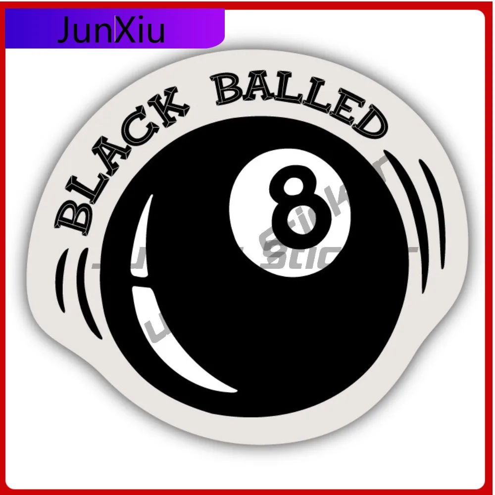 

Black Balled Car Anime Limited Durable Classic Motorcycle Decal Waterproof Vinyl Laptop Window Bumper Auto Exterior Gift