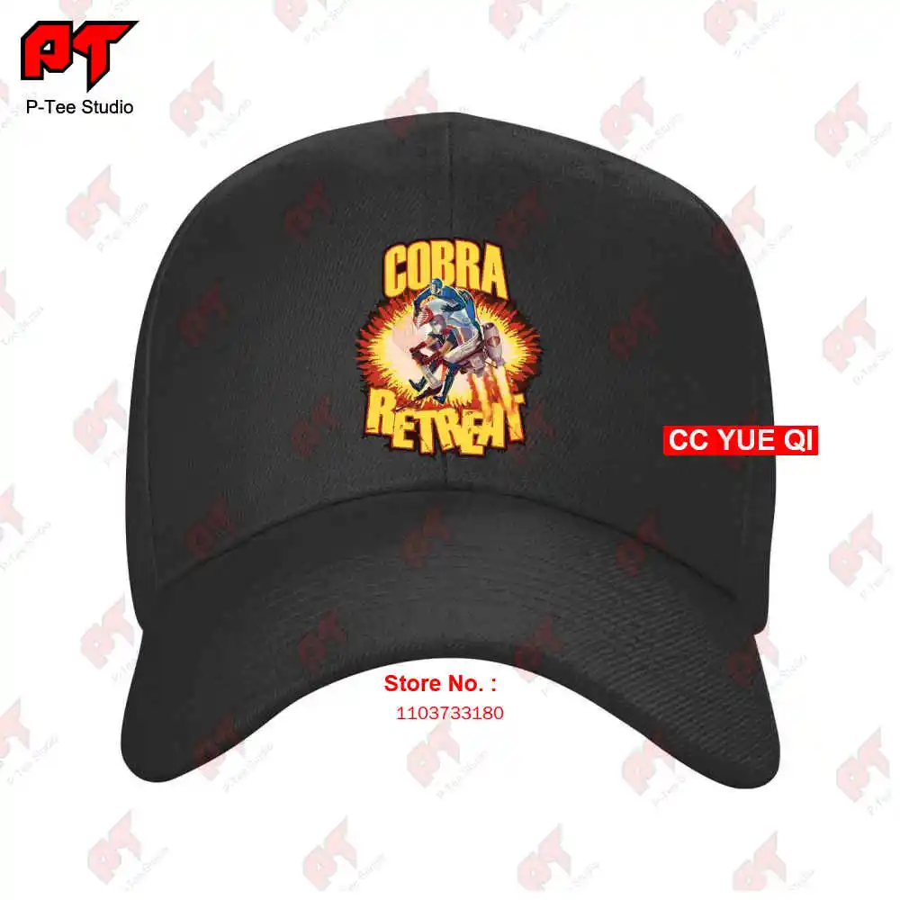 Gi Joe Cobra Retreat Commander Trouble Bubble Animated Movie Baseball Caps Truck Cap HZ7Z