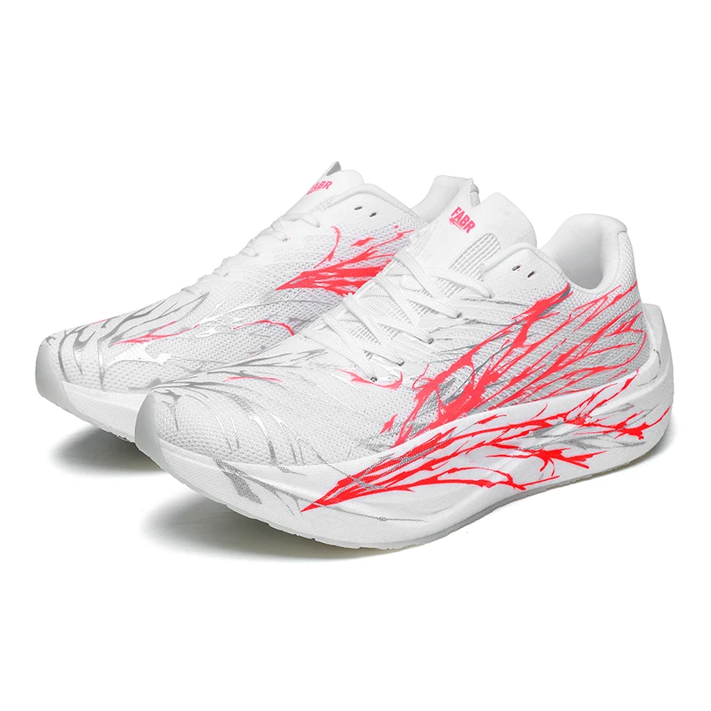 

Спортивная и повседневная обувь, мужская обувь, кроссовки для марафона с увеличенной воздушной подушкой, износостойкая резиновая подошва из тканого материала для всех сезонов, защита от износа