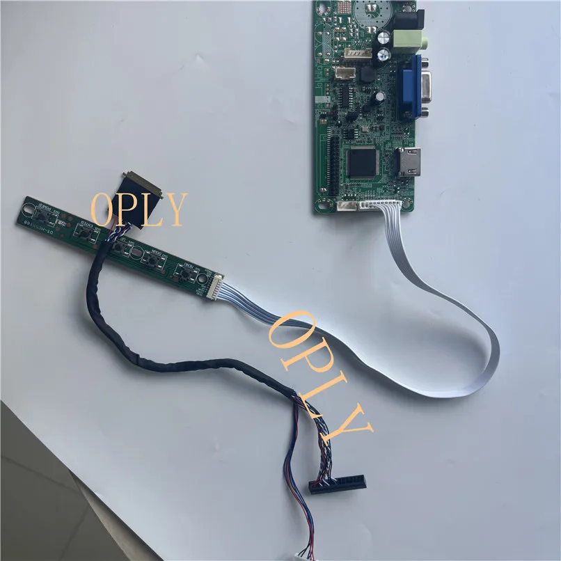 Controller board HDMI-compatible 58C  VGA for  LP140WH2 LP140WH4 LED panel display 1366*768  14.0