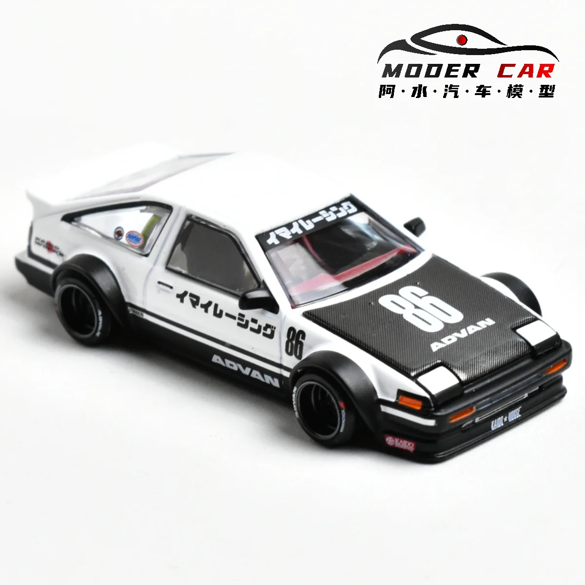 Kaido House+MINIGT TSM 180 1:64 AE86 Model Samochodu z Odlewu