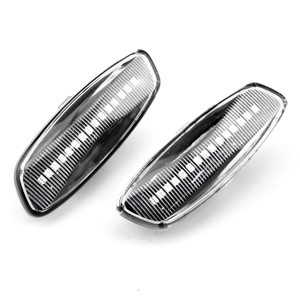 Car LED Dynamic Side Marker Signal Lamp Light Signal Light for Citroen C4 Picasso C3 C5 DS4 Peugeot 308 207 3008 White