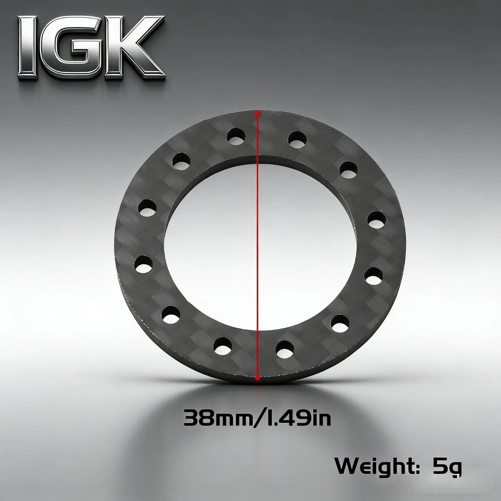 5352R/5352X Carbon Fiber Slipper Clutch Disc - For 1/10 Traxxas E-Revo/Summit RC Car Upgrade Parts