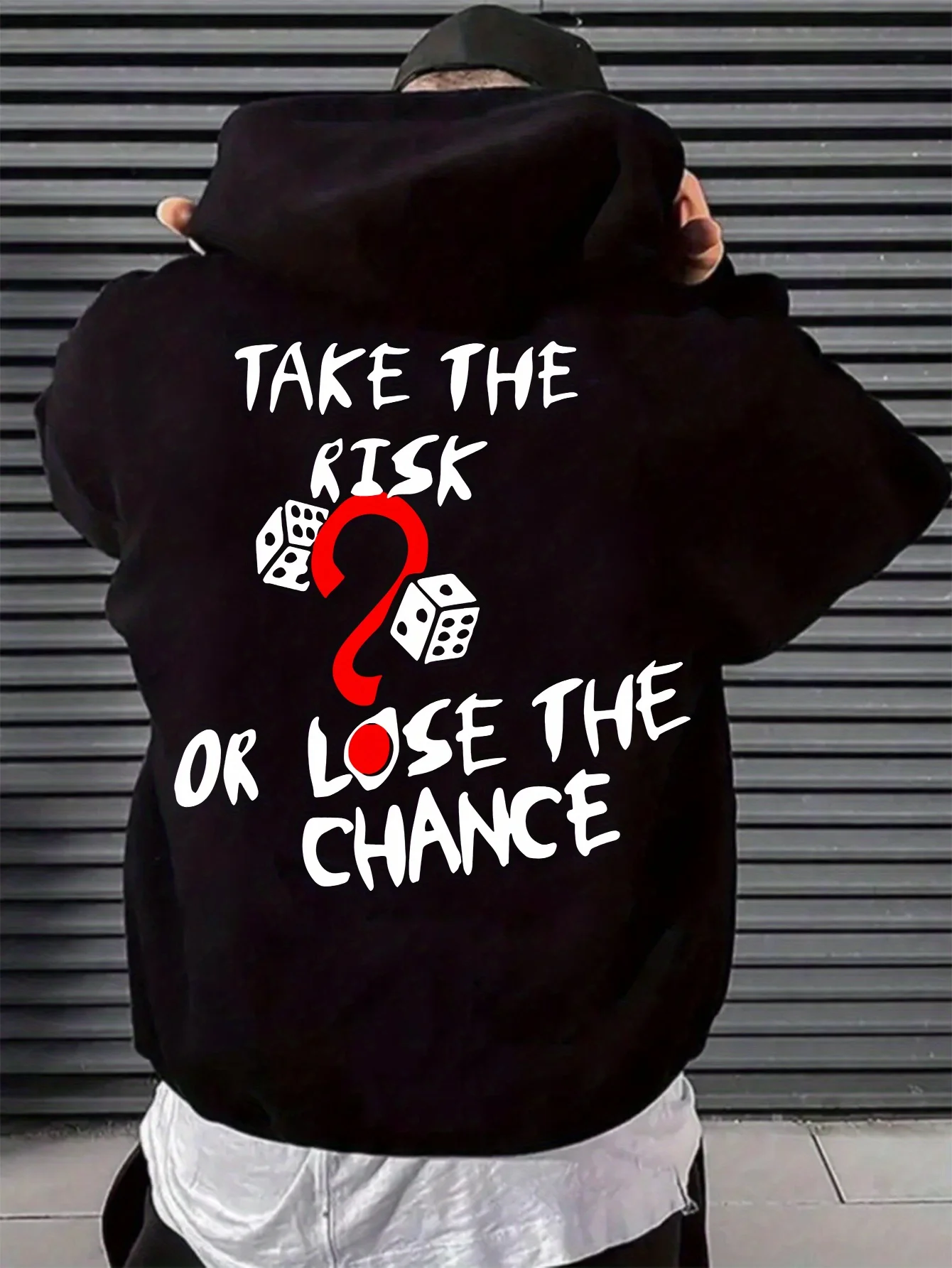 Take the Opportunity to Explore New Adventures. Fashionable Prints, Men's Casual and Comfortable Hoodies, Trendy Long-Sleeve Hooded Sweatshirts, Versatile Casual Tops for Autumn and Winter
