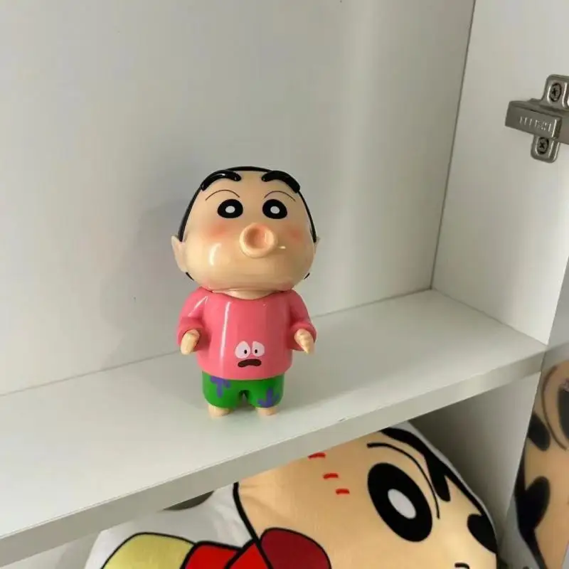 Crayon Shin-Chan Cartoon Desktop Ornaments Cute Toys Originality Anime Periphery Room Decoration A Birthday Gift for Boys Girls