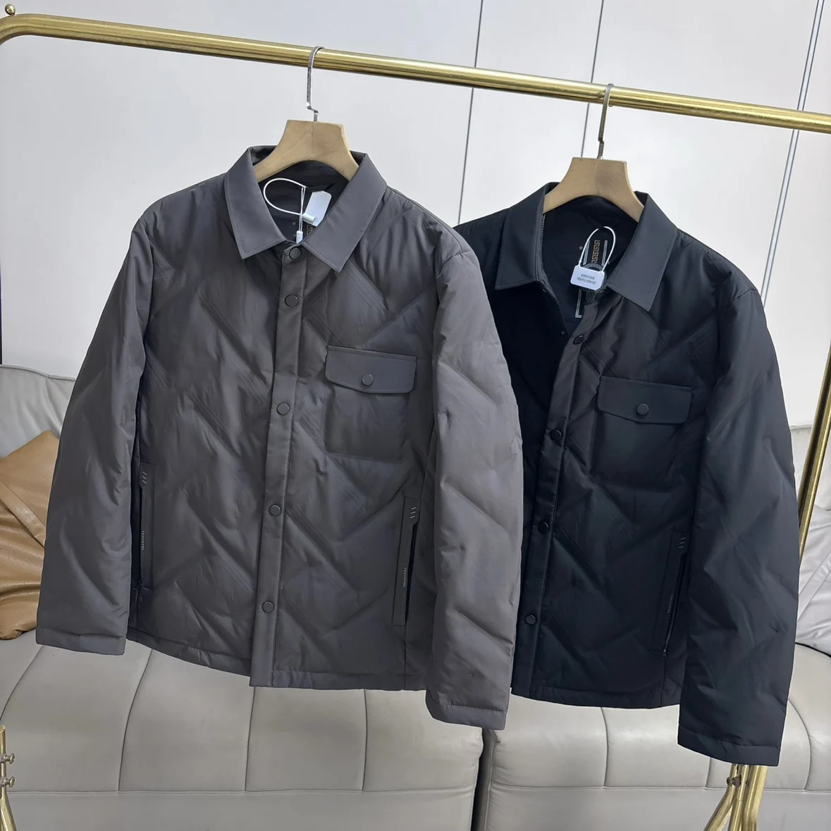 

Легкий модный мужской пуховый жилет Du Down Padded Vest, повседневный, осенне-зимний, из полиэфирного волокна, ветрозащитный, 90% пуха