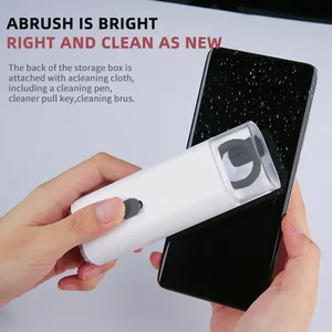 طقم تنظيف لوحة المفاتيح 7 في 1 ، منظف الكمبيوتر المحمول مع مجتذب المفاتيح ، مجموعة تنظيف فرشاة لوحة المفاتيح متعددة الوظائف لهاتف AirPods أفضل 11 مجموعة تنظيف أجهزة الكمبيوتر مبيعا - No12