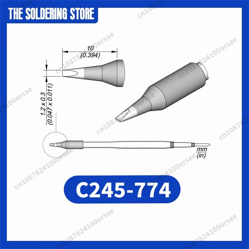 C245 774 Cartridge for JBC SUGON AIFEN A9/A9pro T245 Soldering Handle, жало C245 Tip Replacement Accessory Tool