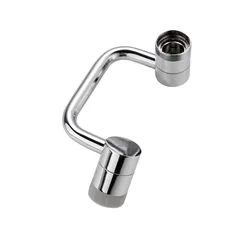 1080° Mechanical Arm Universal Faucet Extender Rotatable Wash Water Bubbler Splash-proof Water Nozzle Universal Joint All Copper