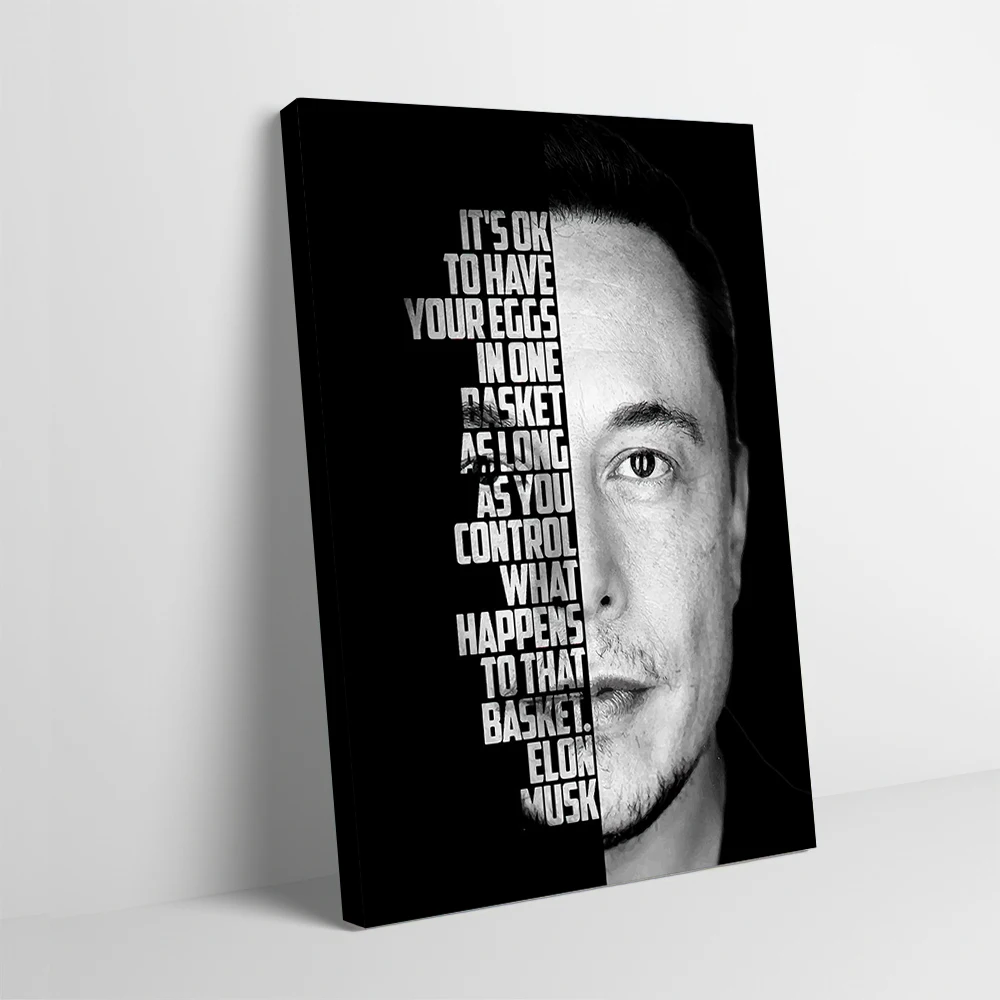 Elon Musk Poster Cu…