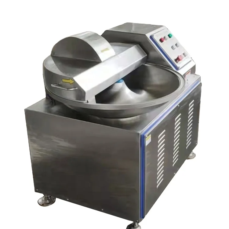 

Best Quality Stainless Steel Double Speed Bowl Chopper 20L Hamburger Meat Cutter For Restaurant Use For Sausage Meat Other Cuts