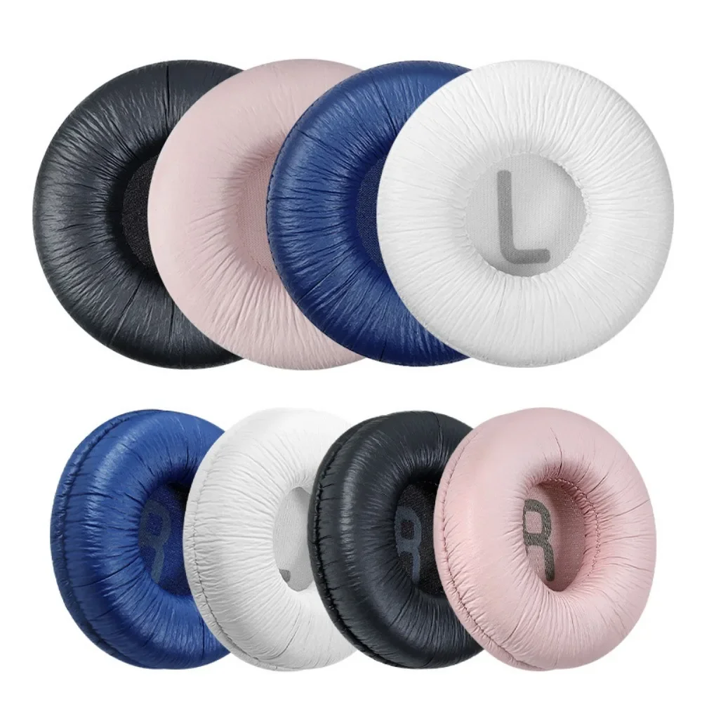 1 Pair Earpads Headphones Leather Foam Ear Pad Pillow Cover Cushion Replacement for JBL Tune 500BT T450BT T600 JR300BT