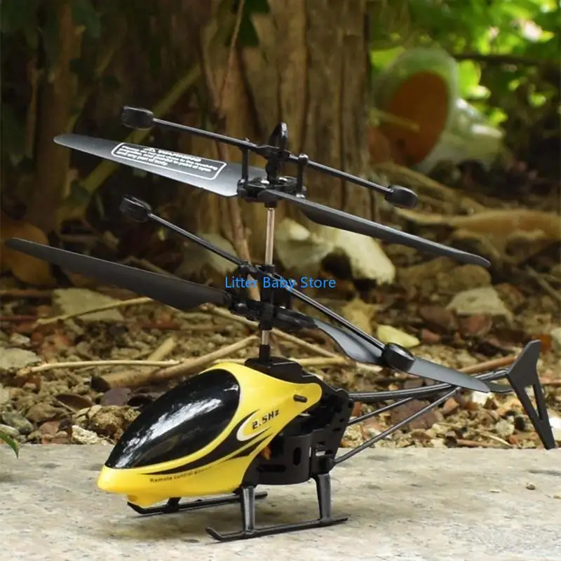 N80C Mini Fernbedienung Hubschrauber Rot gelbblau RC Drohnenspielzeug für Boy Kids Geschenk