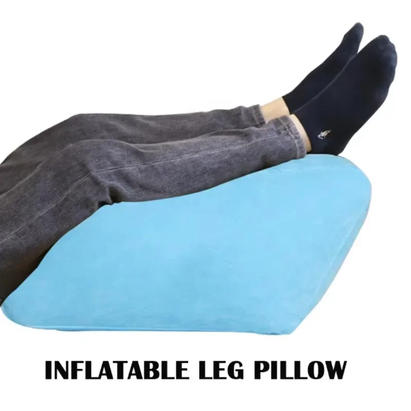 Soft Inflatable Leg  Rest Cushion Lightweight Knee  memory foam  elevation pillow