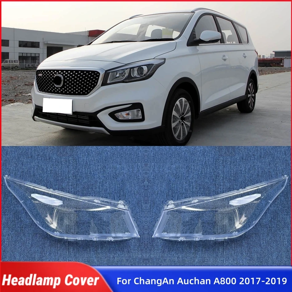 

For ChangAn Auchan A800 2017 2018 2019 Car Front Headlight Lens Cover Lights Lens Shell Headlights Lights Glass