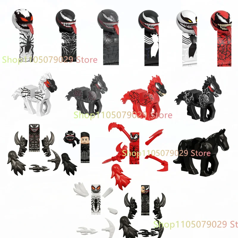 

G0136 KDL832 Deadpool Spider-Man classic character building blocks brick toy mini model doll children's holiday birthday