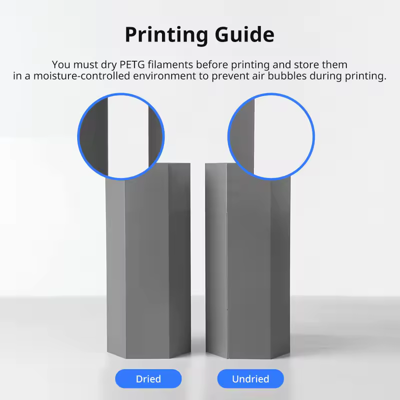ANYCUBIC Filament PETG 3D Printer Filament 1kg/Roll Multicolor 1.75mm Plastic 3D Printing For Kobra 3 Combo S1C for 3D Printer - Image 5