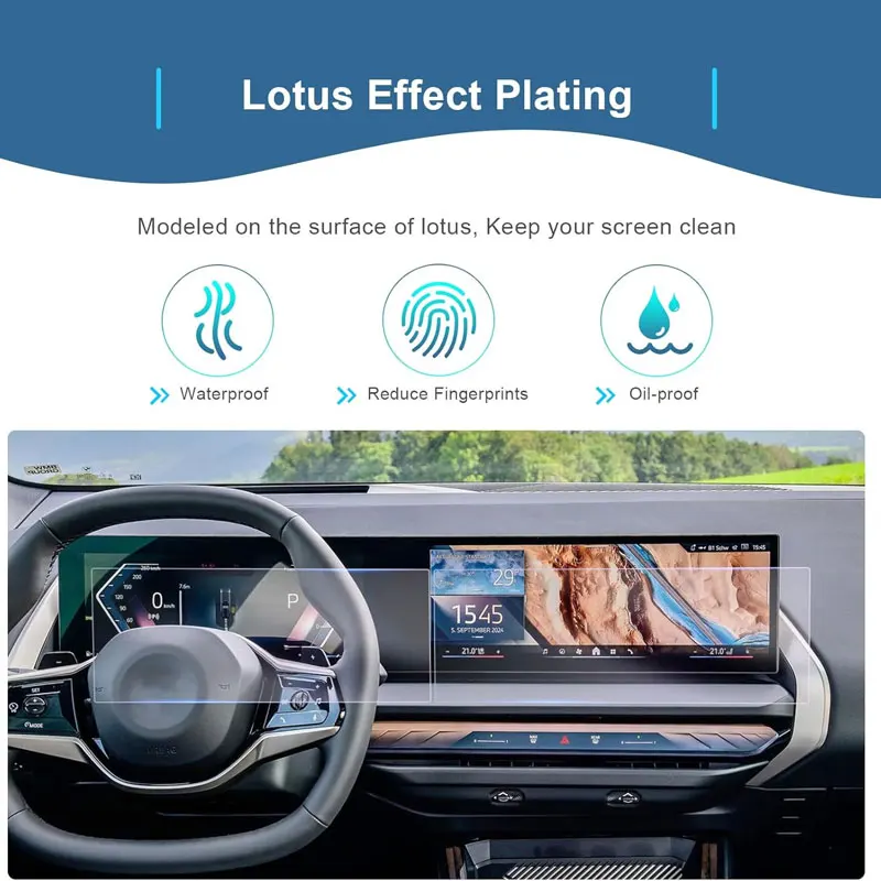 Tempered Glass For BMW M5 Touring 330i 330e M340i M50 xDrive 2025 car infotainment navigation screen Protector