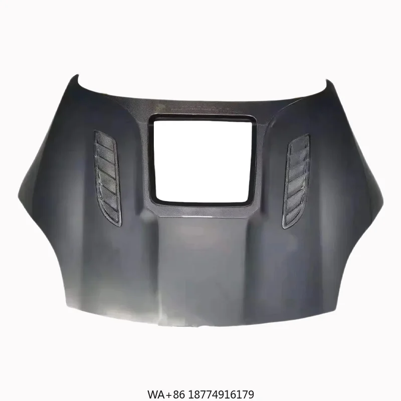 

Подходит для моделей 2013-2020, версия F, высококачественный прозрачный капот двигателя из углеродного волокна