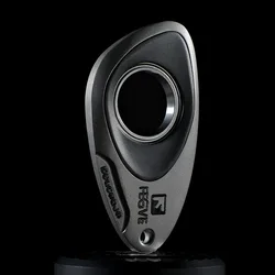 Luxury Titanium Alloy Rotatable Pressure Relief Keychain Men Women Personality Trend Car Key Chain Key Ring EDC Accessories