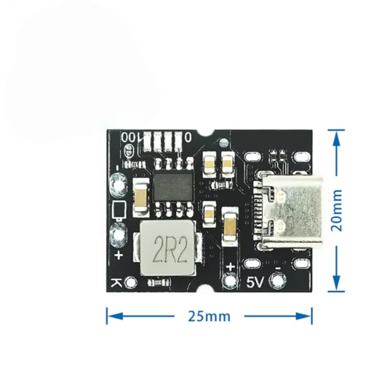 5V2A Charge Discharge Integrated Module Type-C Input Battery Charging Module Support 4.2V Lithium Battery Charge Protection