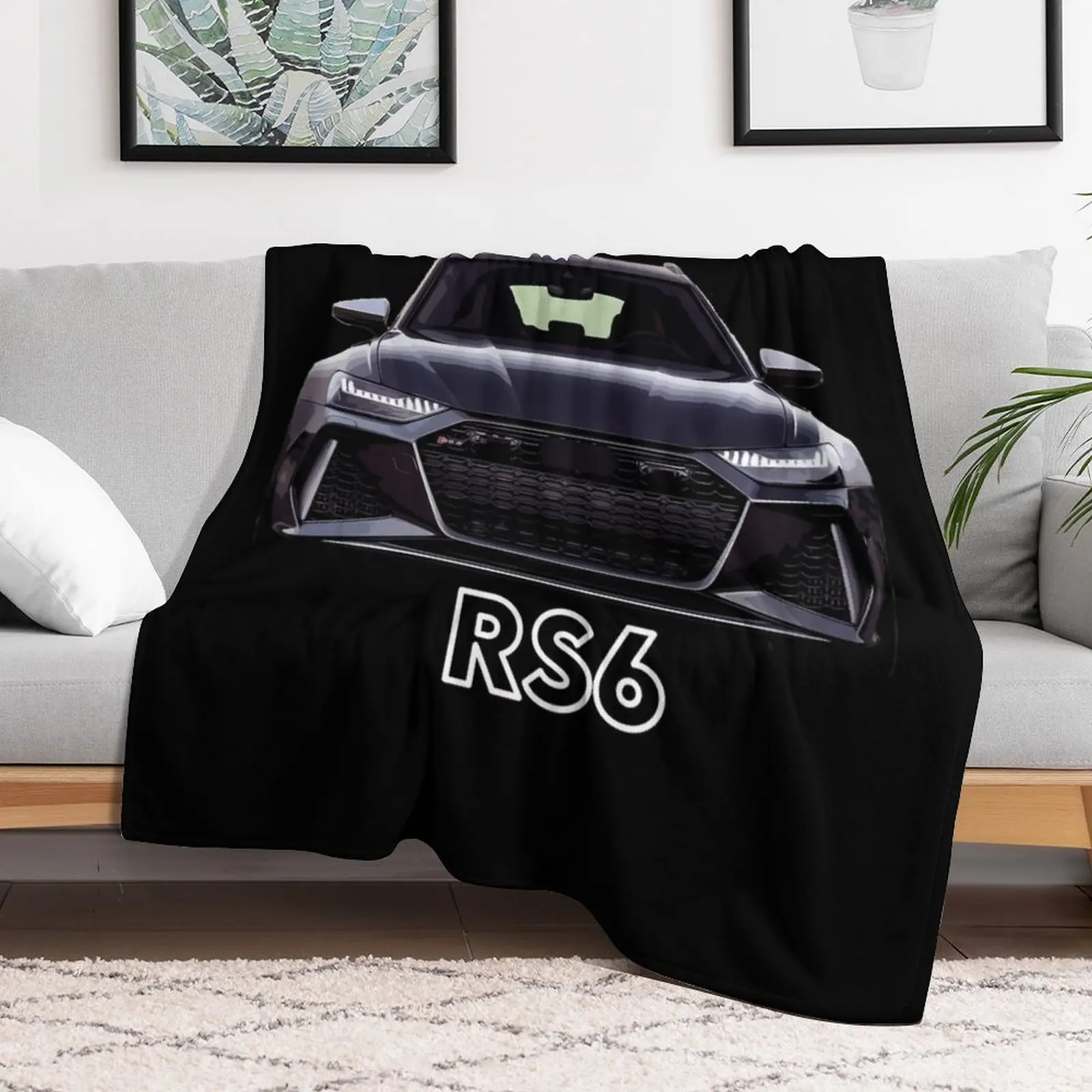 2020 Audi RS6 Throw Blanket Decorative Sofas sofa bed Blankets