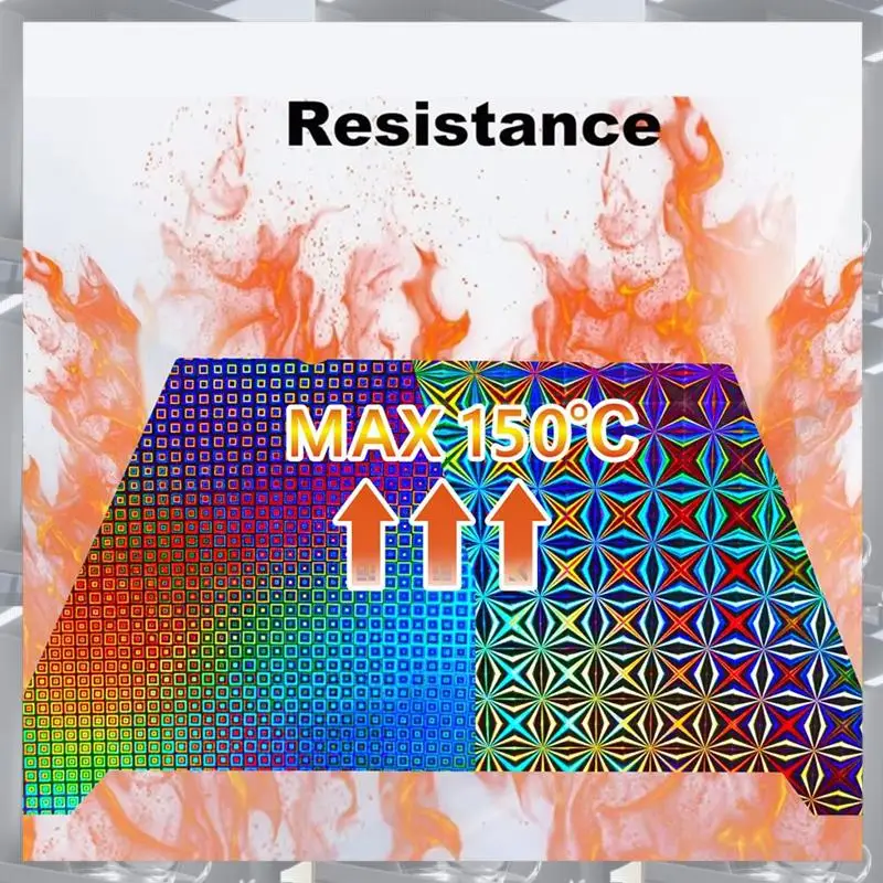 Hot Selling-For Creality K1 Max Build Plate 3D Printer Heat Paper K1 Max Build Plate Smooth Texture Sheet 310X315mm B,For Creali