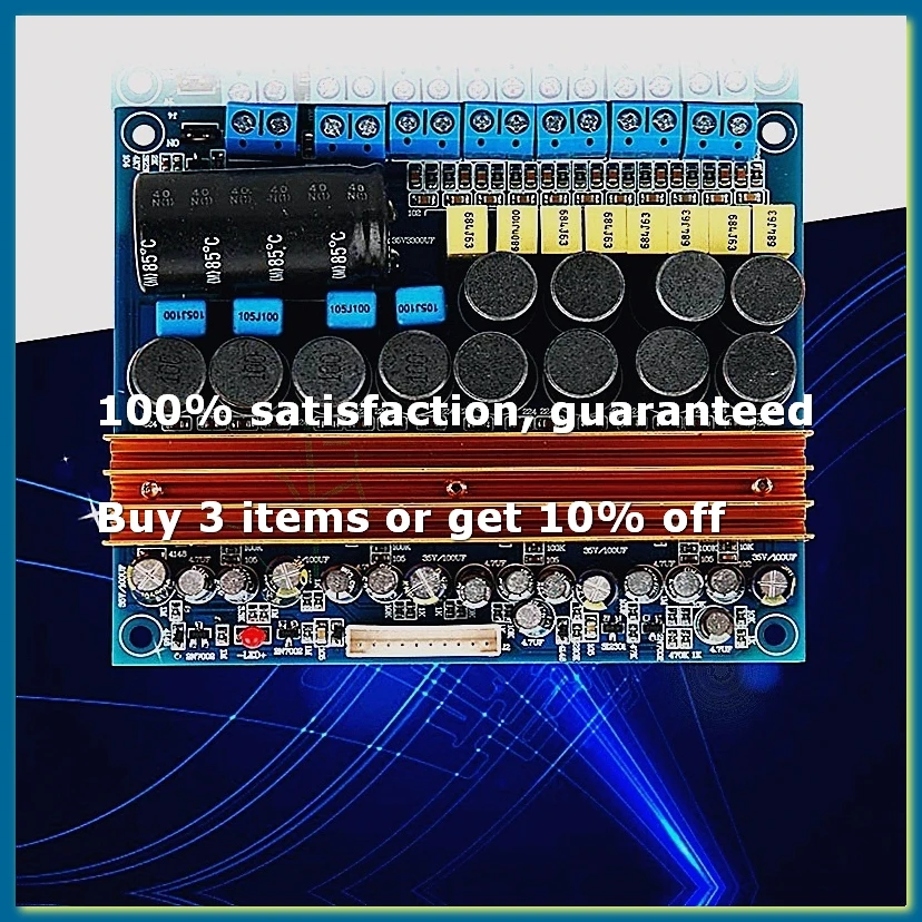 ●Digital Power Amplifier Board, 100W+100W+4X50W AMP Module TPA3116 5.1 Sound-Channel Class D Audio Amplifier Board
