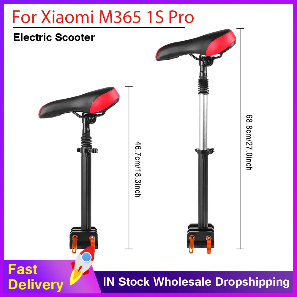 

Сиденье для скутера, регулируемая подушка для электрического скутера с высокой амортизацией для Xiaomi M365 Pro 1S, модифицированное складное кресло для сиденья