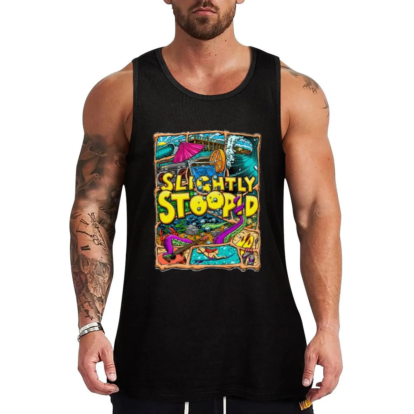 

unisex kerennnn stoopid habissss crown new slightly yang oke punyaaaaaaa Tank Top Classic Fit Undershirt Everyday Wear