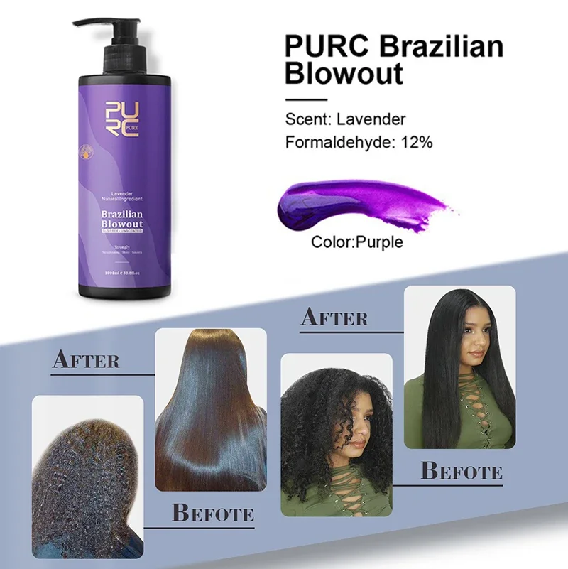 Hair Straighten Soften Repair Irritability Brazilian Keratin Repair Lavender Brazilian Baking Oil Hair Conditioner Hair Care