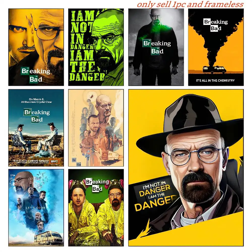 Breaking Bad TV Canvas Wall Art Print Poster Movie Art Decorative Painting Modern Home Decor Gift Unframed