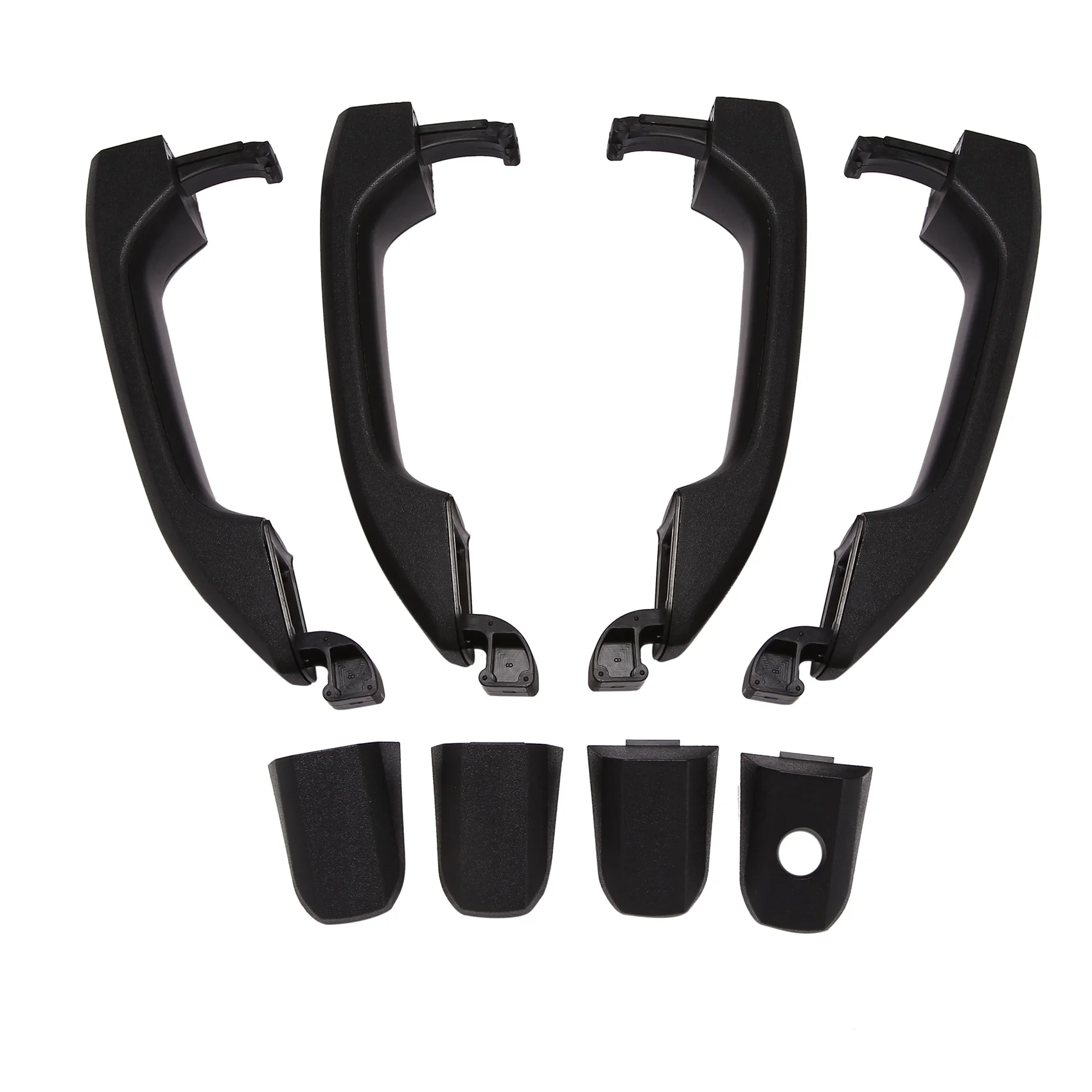 

4 Pcs Black Door Handles for Chevy Silverado GMC Sierra