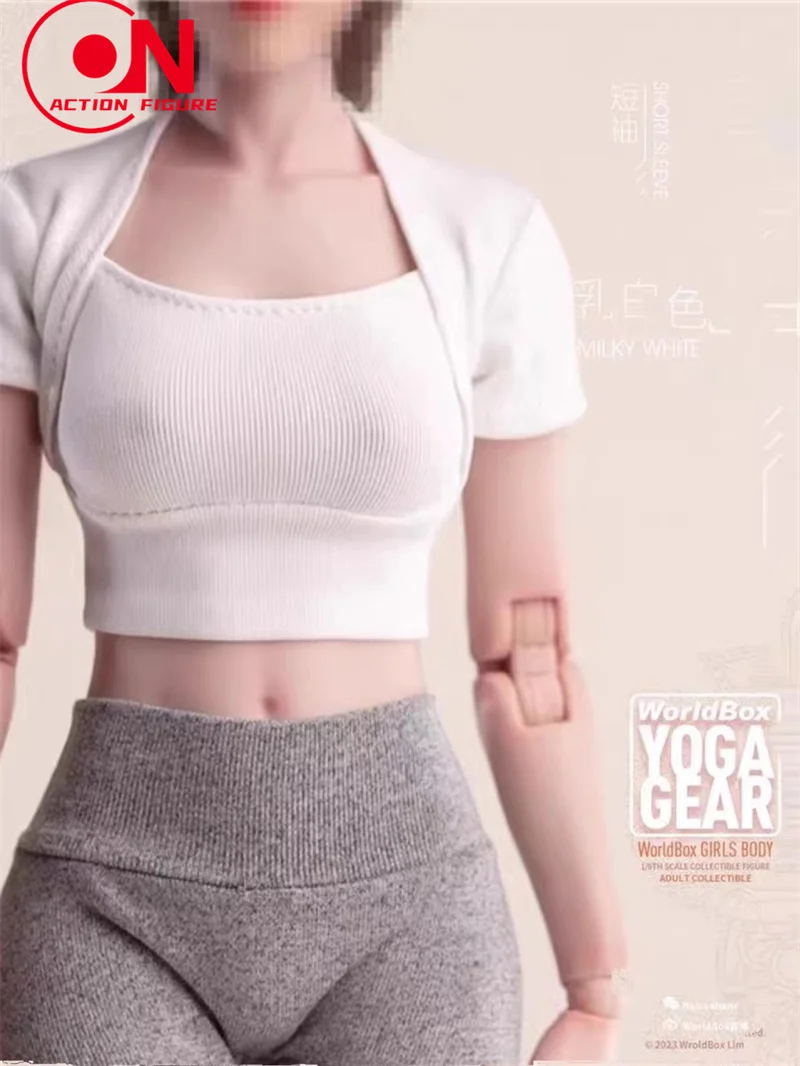 In Stock Worldbox 1/6 Female Yoga Gear Stretch Clothes Model Fit 12'' AT201 AT202 Soldier Action Figure Body Dolls