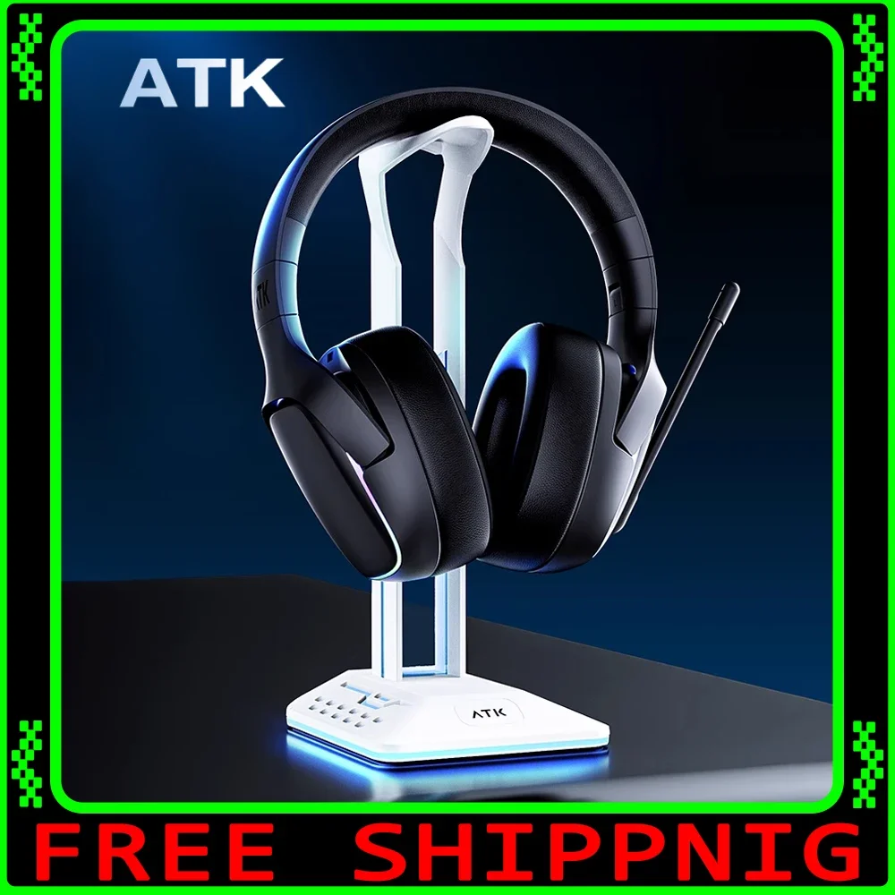 

ATK M1 Wireless Bluetooth Headset Tri Mode Enc Noise Reduction Headphone Ergonomics Lightweight Headphones Pc Gamer Man Head Set