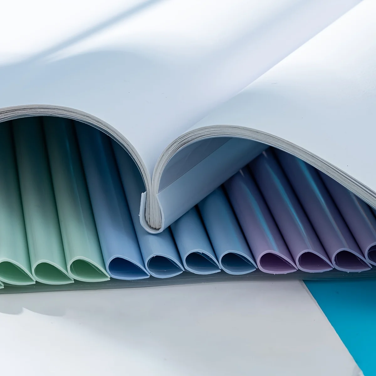 10 Pcs Thickened Transparent Office Document Storage Folder A4 File Folder Pull Rod Paper Clip Organizer For Business Supplies