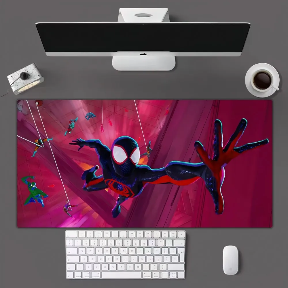 Imagem -06 - Miniso-homem Aranha Mousepad para Escritório Tapete de Mesa Longa Gamer Mouse Pad Miniso Tamanho