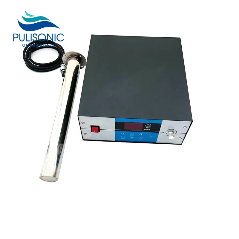 Pulisonic DIY Made High Efficiency Ultrasonic Tubular Cleaner Transducer 1000W For Submersible Cleaning Pipe Washing