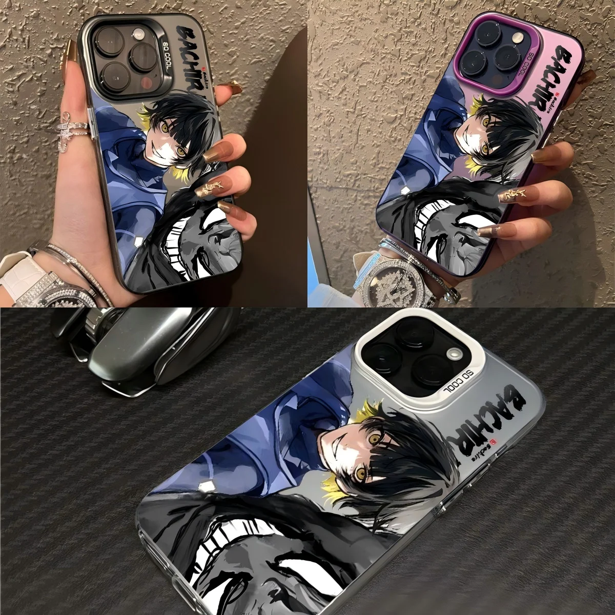 Anime Blue Locks Phone Case for Samsung Galaxy A27 A37 A57 A17 A07 A16 A06 A35 A55 A25 A05S A15 A56 A54 A36 A34 A24 A26 4G 5G