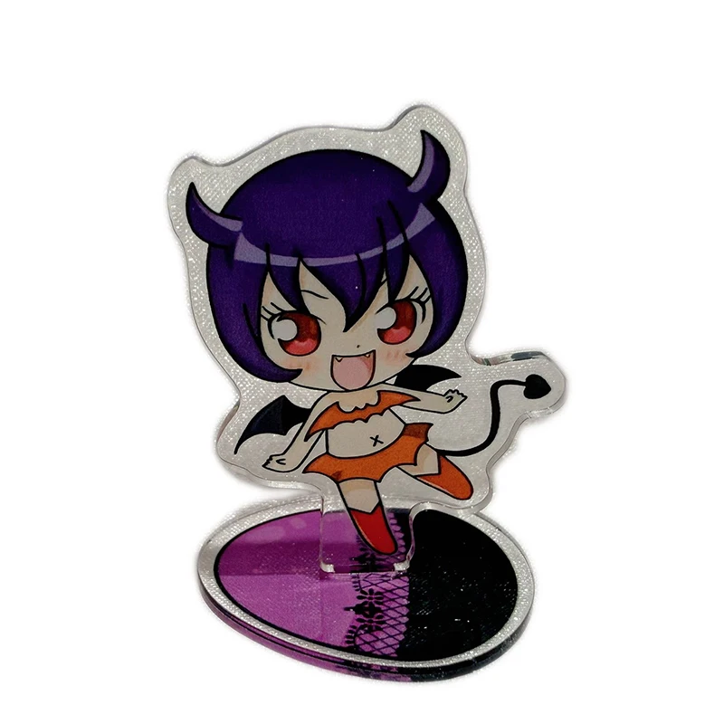 Anime Shugo Chara Amulet Ange Ran Suu Dia Miki ‌ Yoru Kiseki Iru ‌ Support de figurine de cosplay, plaque de support en acrylique, accessoires, accessoires de déguisement