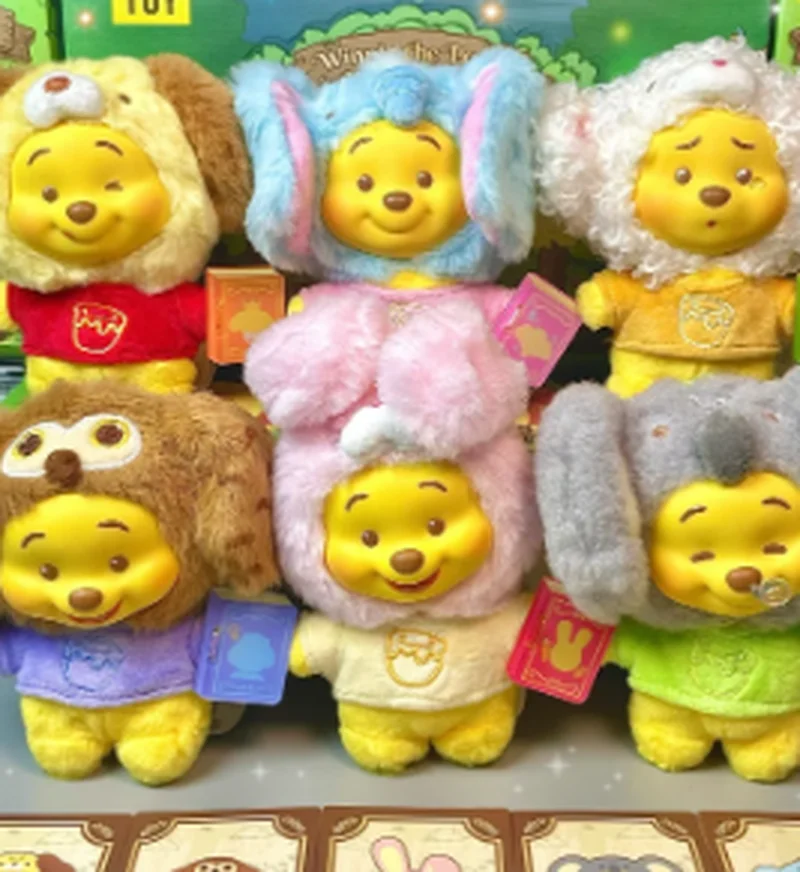 

Серія сказочных книг Винни-Пух Диснея, мягкая виниловая загадочная сумка, брелок, аксессуар, подарок на день рождения для мальчиков и девочек