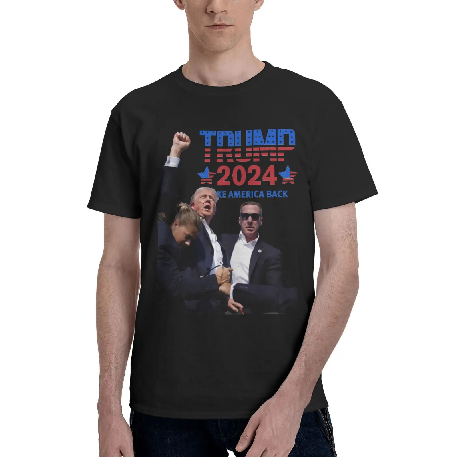 Trump For President Of The United States 'MERICA TRUMP American Flag T-Shirt  Shooting Incident July 2024 t shirts